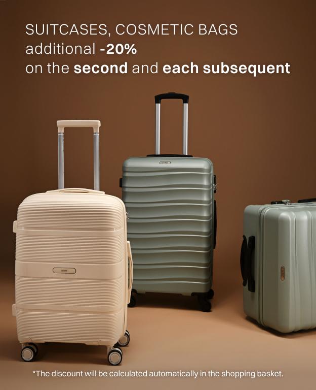 Suitcases and cosmetic bags