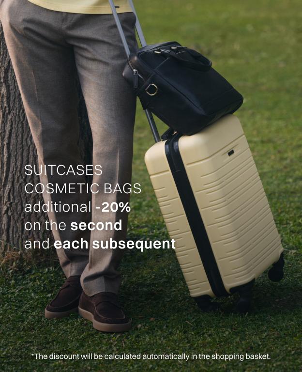 Suitcases and cosmetic bags