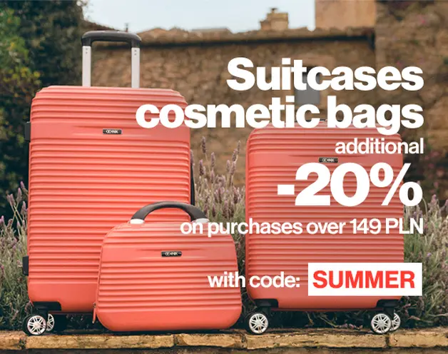 Suitcases additional -20%