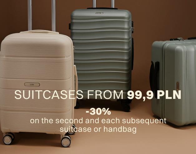 Cabin Suitcases from 99,9 PLN