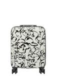 Small patterned suitcase on wheels WALAB-0074-1P-19(W26)