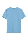 Blue men's t-shirt TSHMT-0120-62(Z25)