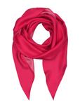 Women's raspberry silk scarf SZADT-0169-31(W24)