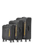 Set of suitcases on wheels 19'/24'/28' WALNY-0042-99(W25)