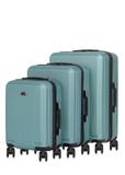 Set of suitcases on wheels 19"/24"/28" WALAB-0053-63(W24)