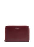 Burgundy leather women's wallet PORES-0976-49(Z25)