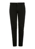 Men's black chinos SPOMT-0087-99(W24)