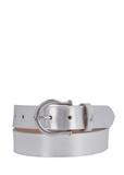 Women's silver leather belt PASDS-0274-9X(Z26)