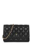 Black small quilted women's handbag TOREC-1033-99(W25)