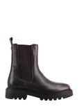 Women's brown leather Chelsea boots BUTYD-1287-1H(Z26)
