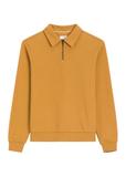 Mustard cotton men's sweatshirt BLZMT-0081-2D(Z26)
