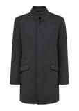 Gray men's coat PLAMT-0004-91(Z24)