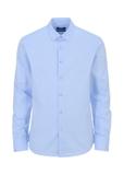 Blue slim men's shirt KOSMT-0302-61(Z24)