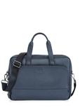 Navy blue leather men's bag TORMS-0020D-69(W25)