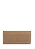 Large beige leather women's wallet PORES-0893-81(Z23)