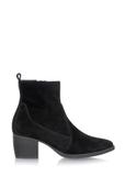 Women's heeled leather boots BUTYD-1005-98(Z24)