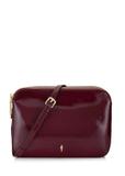 Burgundy patent leather women's messenger bag TOREC-0205F-43(Z25)