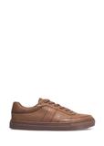 Women's leather sneakers in cool beige color BUTYD-1294-1K(Z26)