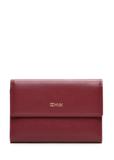 Burgundy women's wallet POREC-0426-49(Z25)