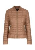 Women's quilted jacket with stand-up collar KURDT-0432-24(W23)