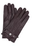 Men's adjustable leather gloves REKMS-0022A-1I(Z26)