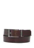 Double-sided leather men's belt PASMS-0167A-98(Z24)