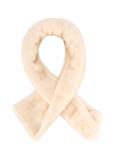Beige women's winter scarf SZADF-0035-81(Z25)