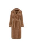 Women's wool coat with buckle FUTDT-0022-24(Z22)