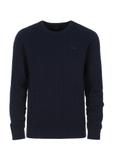 Men's cotton navy blue sweater SWEMT-0134-69(Z23)