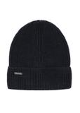 Women's navy blue winter cap CZADT-0162-68(Z23)