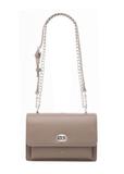 Small women's handbag with an elegant clasp in cool beige color TOREC-1322-1K(Z26)