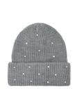 Gray women's wool hat CZADT-0207-91(Z25)