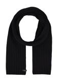 Black wool men's scarf SZAMT-0030-99(Z26)