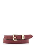 Fuchsia women's leather belt PASDS-0321-5E(W26)