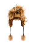 Women's hat with natural raccoon fur CZADF-0048-9J(Z26)
