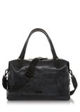 Men's navy blue leather bag TORMS-0103-69(W23)