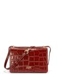 Burgundy leather handbag TORES-1096-49(W25)