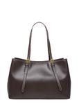 Brown large shopper bag TOREC-1381-1H(Z26)