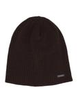 Brown men's winter hat CZAMT-0046A-1I(Z26)