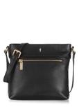 Leather black women's shoulder bag TORES-0896B-99(Z24)