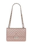 Quilted bag in dark beige TOREC-0528C-82(W25)