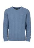 Men's cotton blue sweater SWEMT-0134-62(Z23)