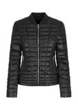 Women's quilted jacket with stand-up collar KURDT-0432-99(W24)