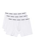 Three-pack of white men's boxer shorts ZESMB-0001A-0A(W26)