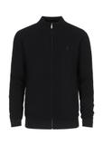 Black men's sweater with zipper SWEMT-0137-99(Z24)