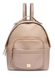 Beige women's backpack TOREC-1253-1B(Z26)