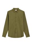 Light green men's cotton shirt KOSMT-0363-8A(Z26)