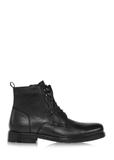 Black leather men's boots BUTYM-0469-99(Z24)