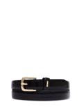 Black leather women's belt PASDS-0300-9F(Z26)