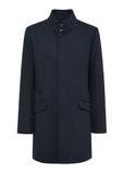 Navy blue men's coat PLAMT-0004-69(Z24)